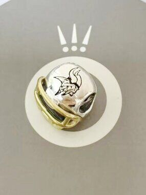Pandora Minnesota Vikings Football Helmet Charm Pendant